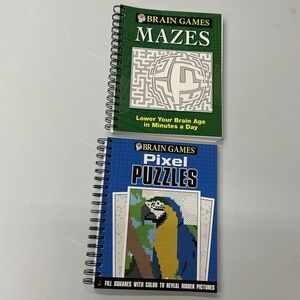 Mazes and Pixel Puzzles Set - Green and Blue